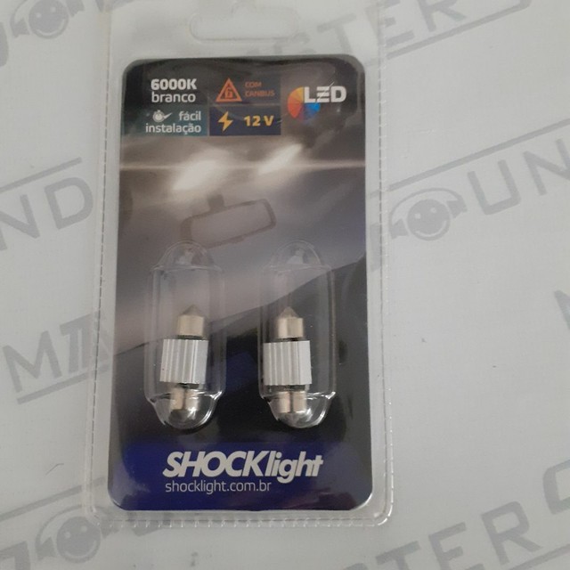 Led torpedo. Schocklight. Garantia. Novo. Instalado. 