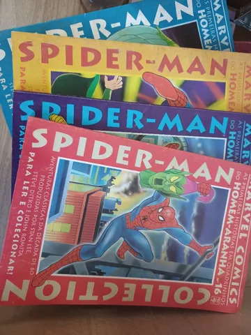 (item 211) Lote 16 revistas O Homem Aranha