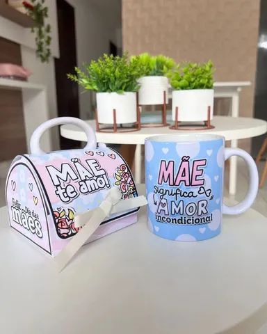 Caneca Personalizada com caixinha 