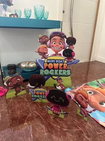 PÓS FESTA - TEMA: MINI BEATS POWER ROCKERS