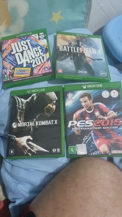 Battlefield 1 e mk x xbox one