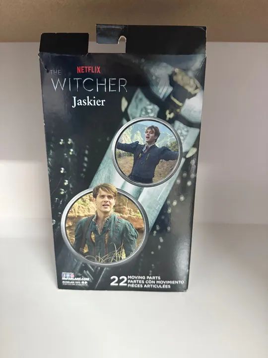 Figura de Ação The Witcher Ciri e Jaskier netflix  - Foto 2
