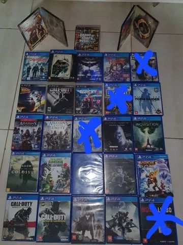 Vendo ou Troco Jogos de PS3 e PS4