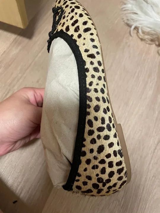 nova. sapatilha via mia animal print - Foto 2