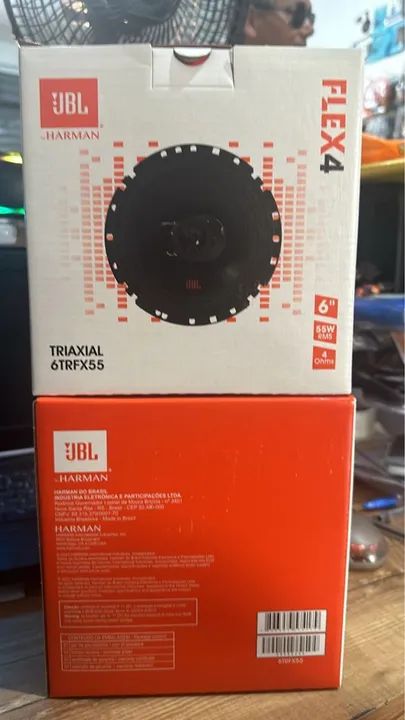 Alto falante JBL original 6 polegadas flex4 