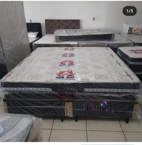 CAMA SUPER KING MOLAS ENSACADAS NOVA