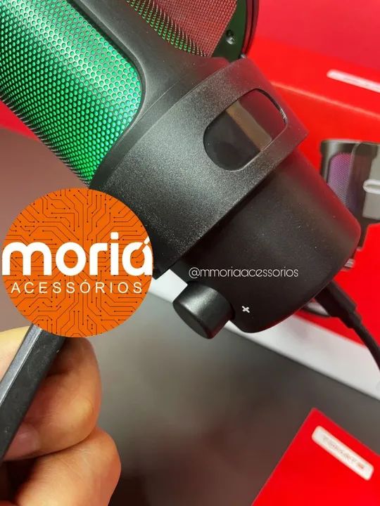 Microfone Gamer Condensador de Mesa   - Foto 3