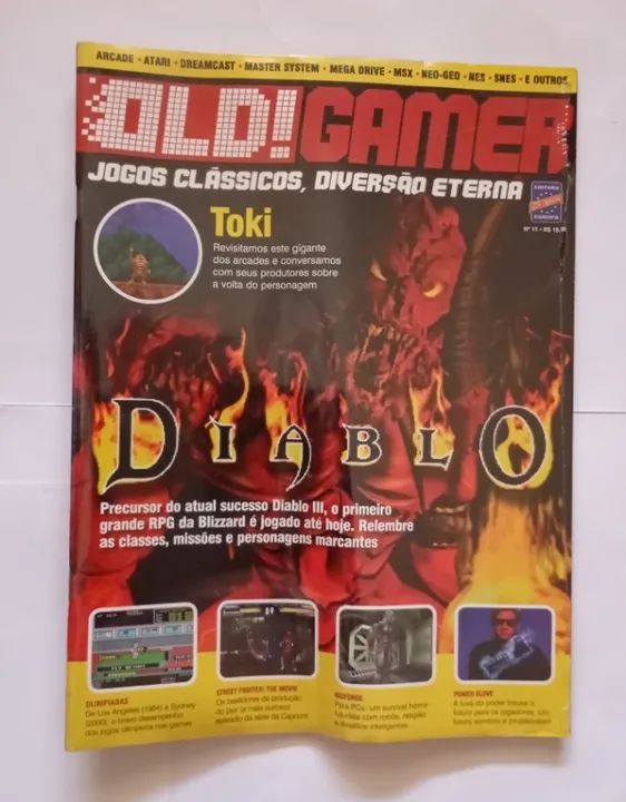 Revista ( Lacrada ) Old Gamer Nº 11 Diablo