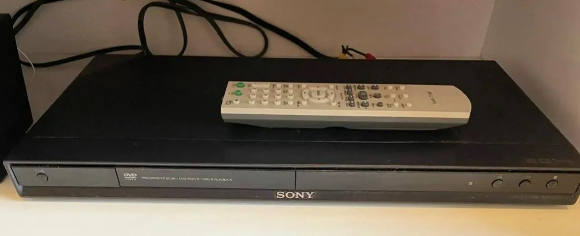 DVD Player Sony Progressive Scan Funcionando Perfeitamente   - Foto 3