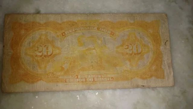 Cedula 20 mil réis 1923 com assinatura e  Estampa Deodoro - Foto 2