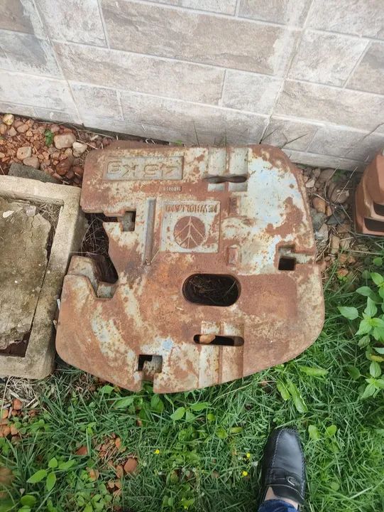 Contra peso 45kg New Holland, Ford 6600 - Foto 3