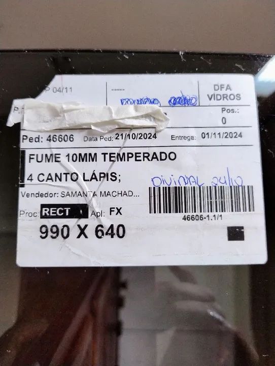 VIDRO FUME TEMPERADO - Foto 2