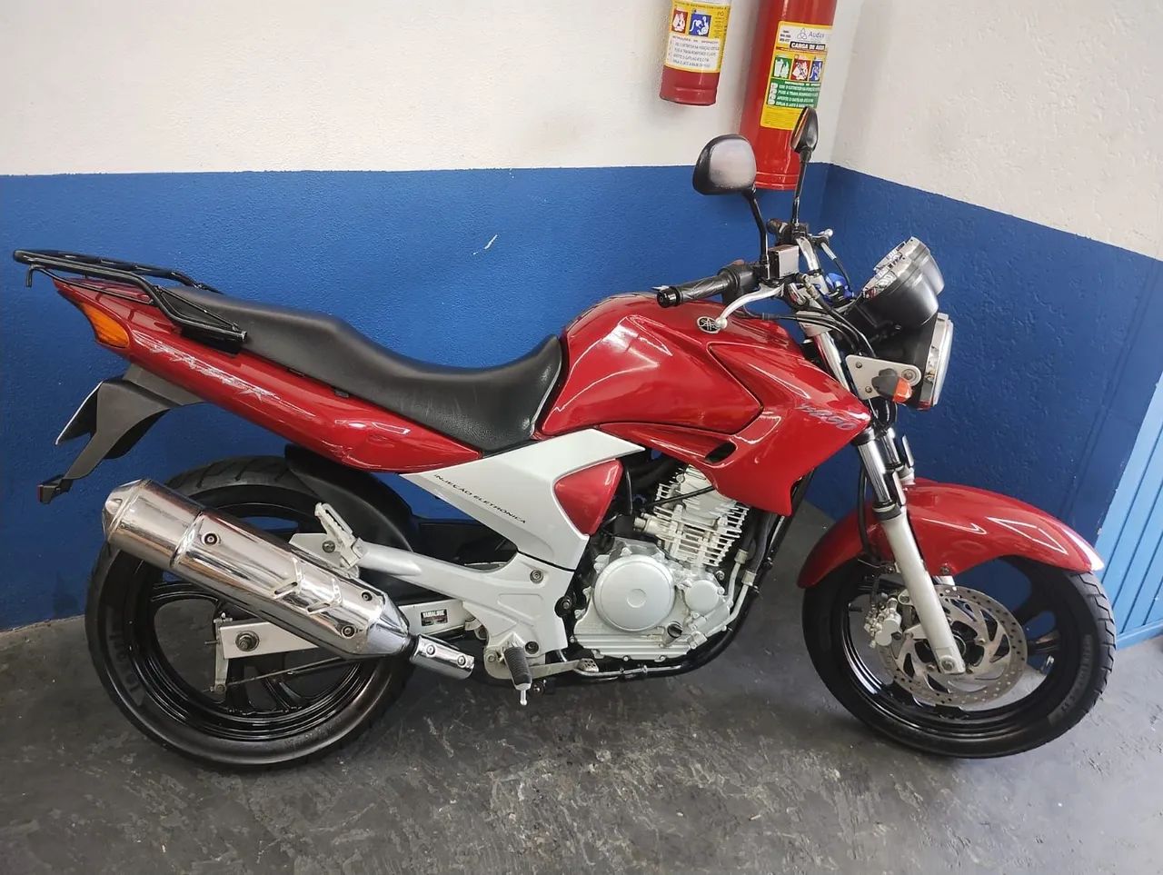 FAZER 250 2008 LINDA MOTO 18 X $ 528, (CARTÃO) ENTRADA $ 3.900 - Foto 8