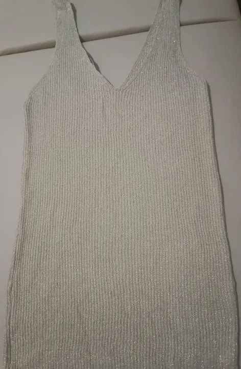 Blusa feminina lurex dourado  - Foto 2