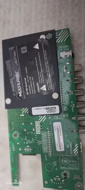 Placa Mãe para TV multileizer,funcionando - Foto 3