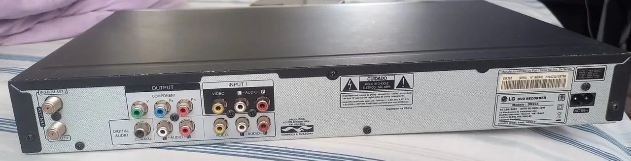 Gravador Dvd LG modelo DR265 - Foto 2