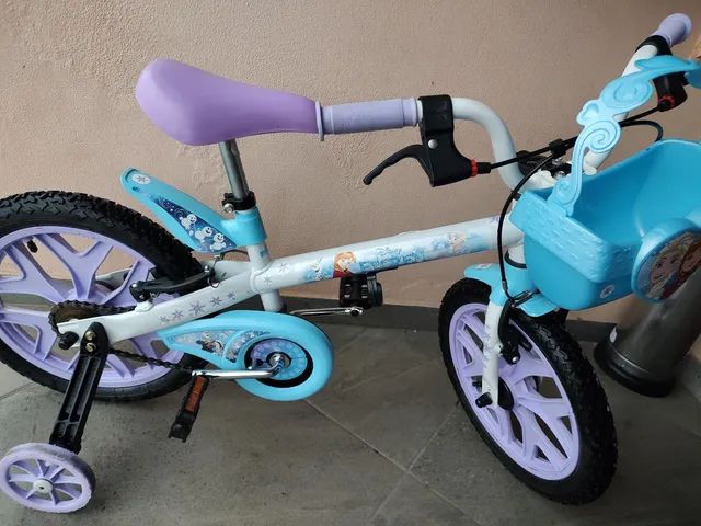 Bicicleta Aro 20 Bicicleta De NiÃ±a De Frozen Bandeirante Bicicleta