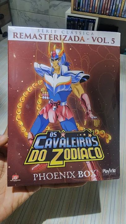 Dvd Os cavaleiros Do Zodíaco Phoenix Box Lacrado