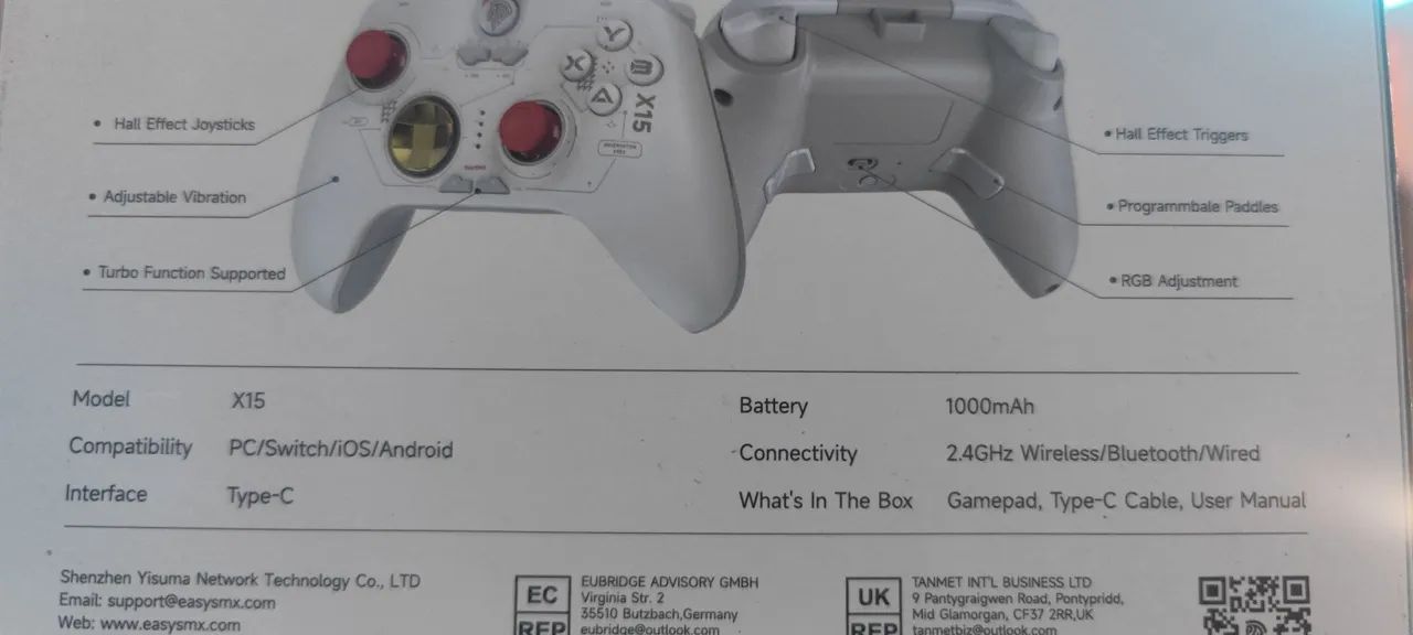 Controle para PC, Switch, IOS, Android  - Foto 3