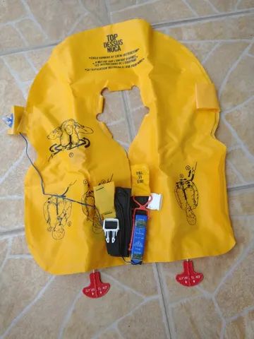 Colete salva vidas de avião inflável Automático