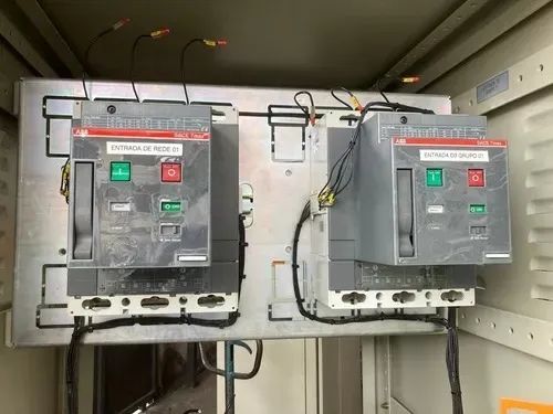 Transferência Motorizada C/disjuntor Abb Sace 800 A Tmax T6n