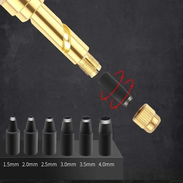 Perfurador manual de couro - Foto 2