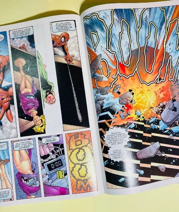 Homem Aranha 1a Série Panini Comics - Volume 7 - Julho 2002 - revista em quadrinhos - Foto 3