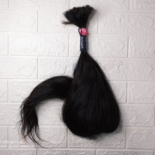Cabelo Humano 95cm 132g 19,00 Preto, Ond