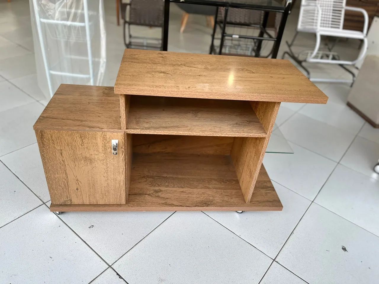 Rack Pequeno de Madeira