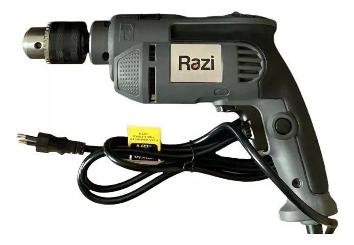 Furadeira De Impacto Razi 1/2 550w 220v Cinza - Rzfi13/m2
