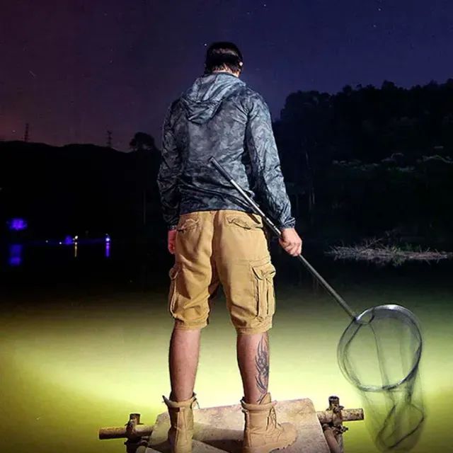 Lanterna de cabeça Recarregavel Led Regulavel 120 Lm + 4 Cob - Foto 5