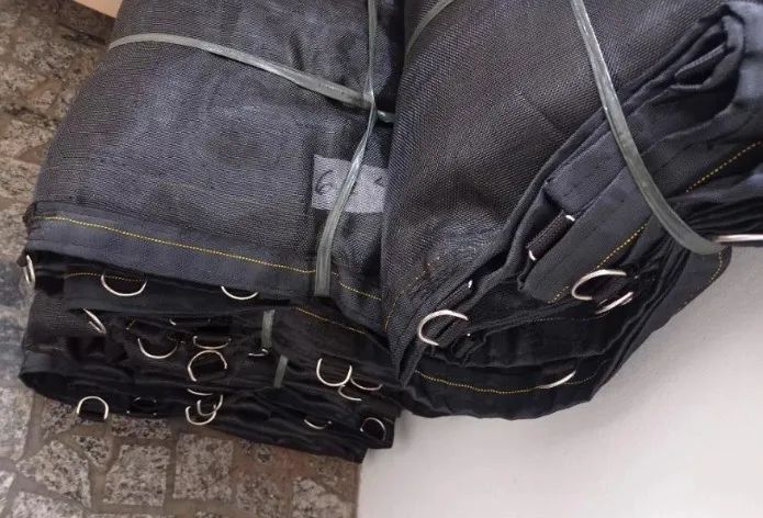 Tela de Proteção (Ilhós) p/ Caçambas, Hortas, Tanques, Sombreamento 14 x 4 - Foto 3
