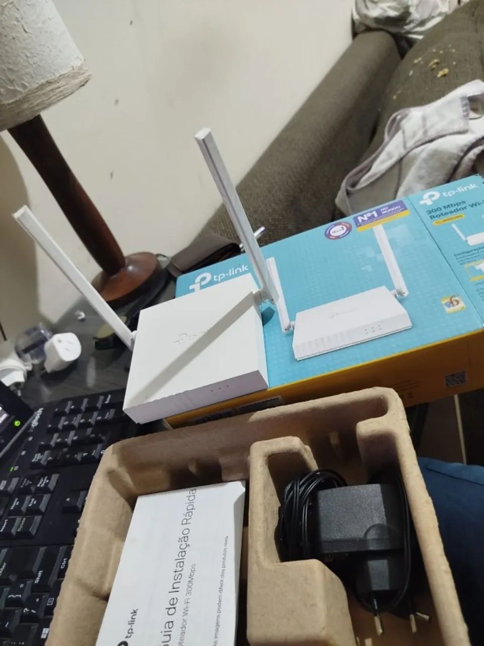 Roteador Wi-Fi TL-WR829N (4 em 1)