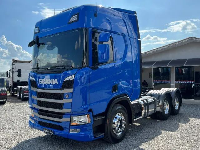 Caminhão Scania R 540 6x4 ano 2022/2023 Teto alto Susp. Mola R540  - Foto 3