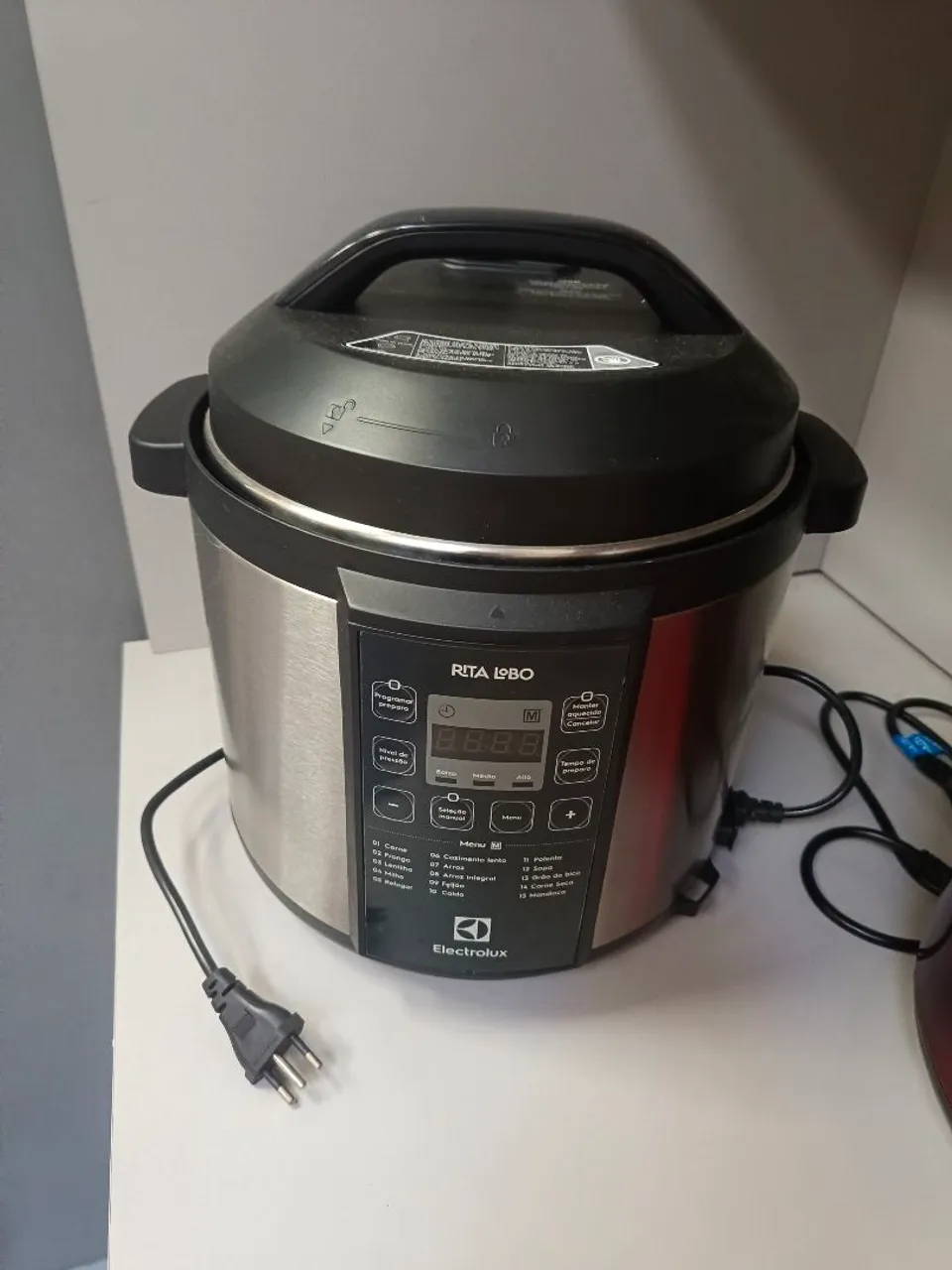 Panela de pressão elétrica Electrolux Rita Lobo