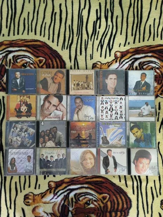 Coleção de CDs Musicais gospel 