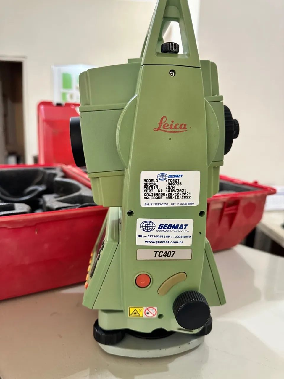 Vendo Estação total Leika 407 R$ 5.500