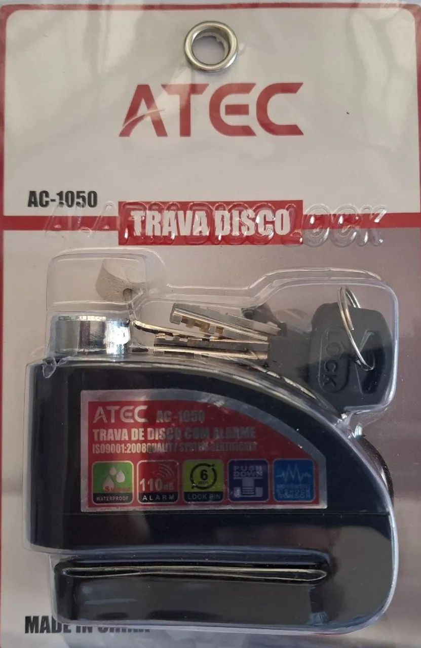 Trava disco de freios Com alarme ?  - Foto 3