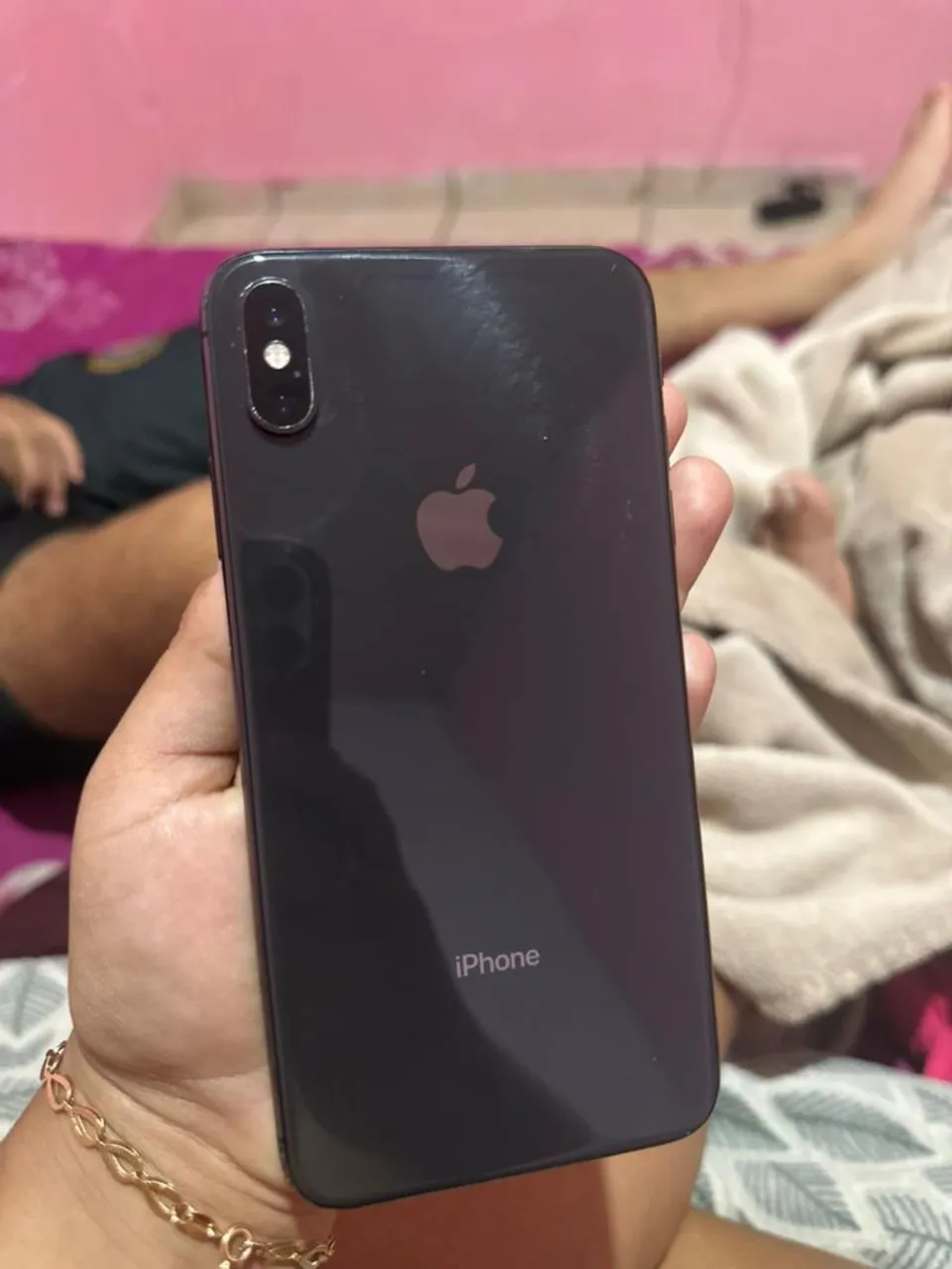 iPhone XS Max todo original bateria 76%