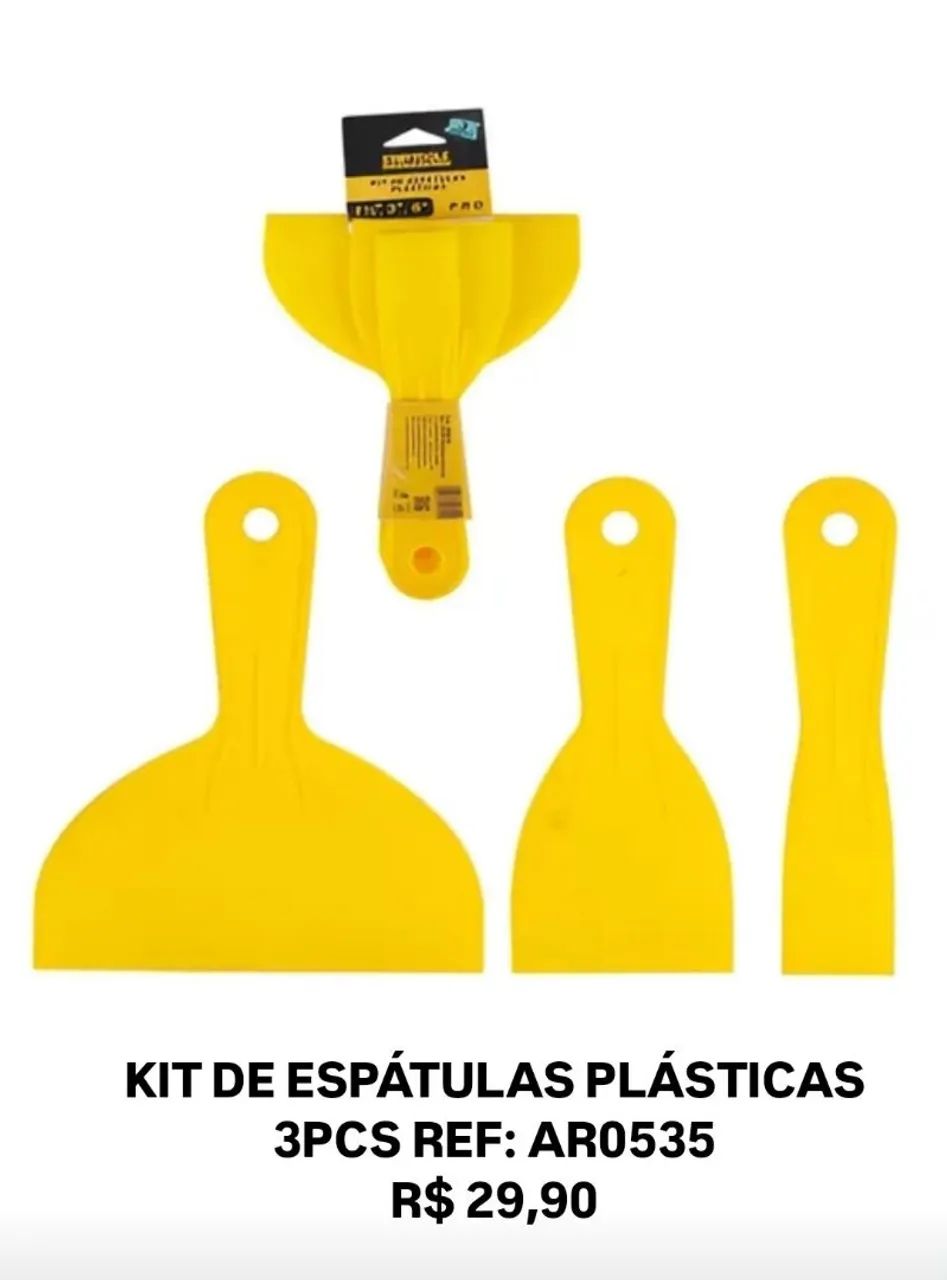 KIT DE ESTAPULAS PLASTICAS 3PCS REF: AR0535<br> - Foto 5