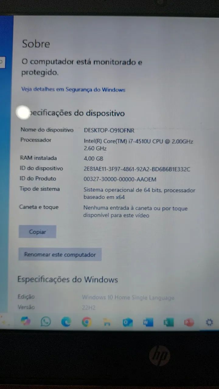 Notebook HP branco - Foto 5