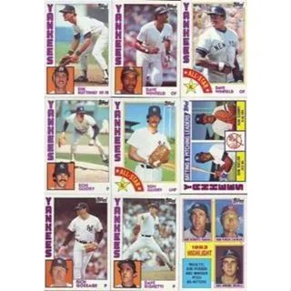 1984 Topps Baseball Complete Mint 792 Card Set