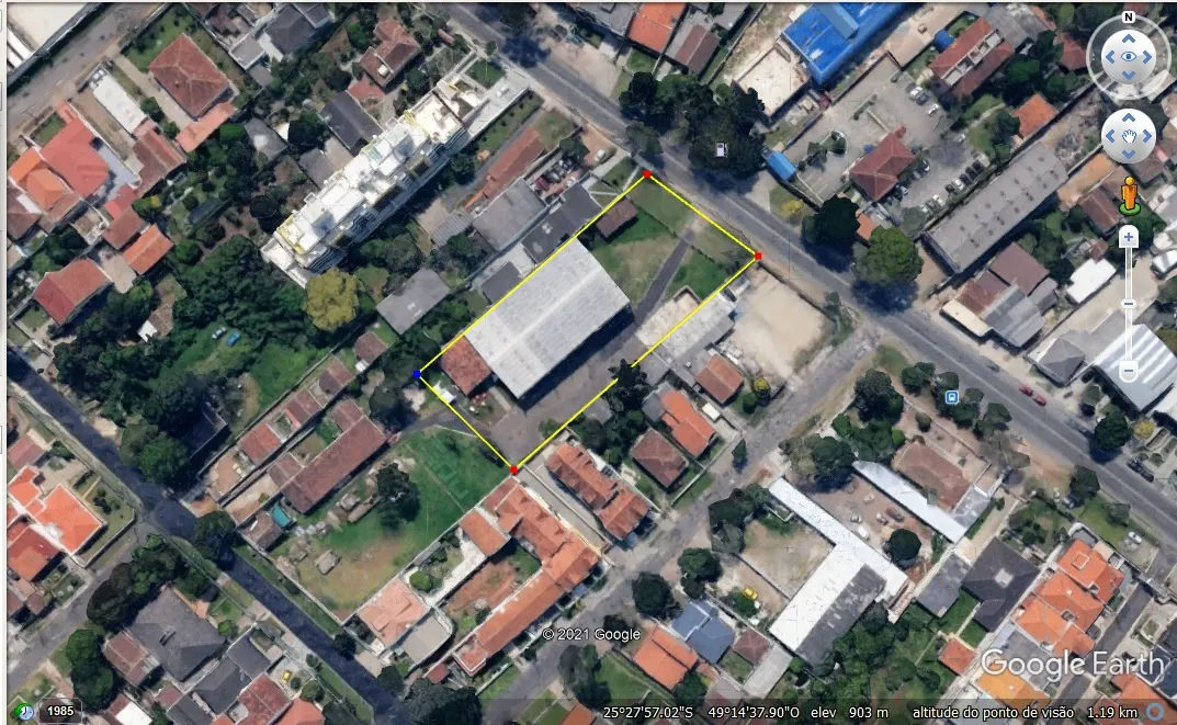 Terreno 3.500 m2 para edifícios de 8 andares