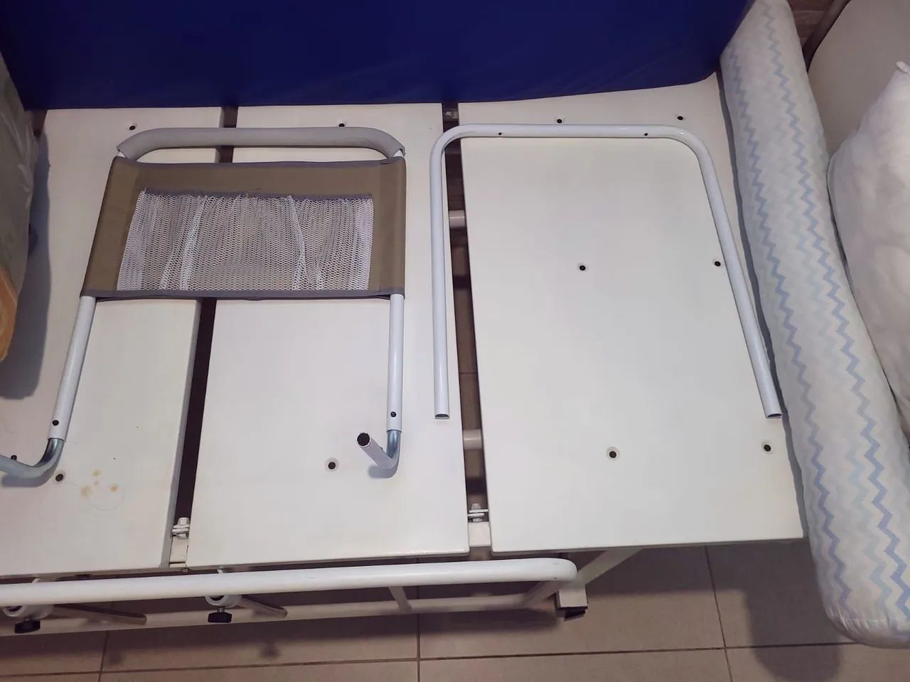 Cama Hospitalar + colchão hospitalar e fronha hospitalar - Foto 4
