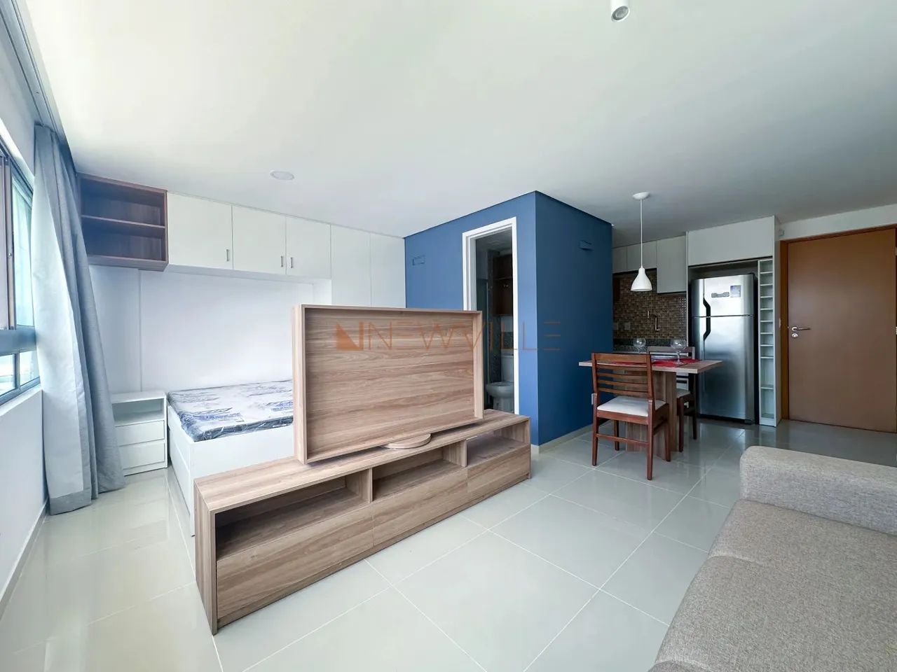 Apartamento para alugar no Edf. Rio Park Avenue Residence com 30m² em Piedade - Foto 4