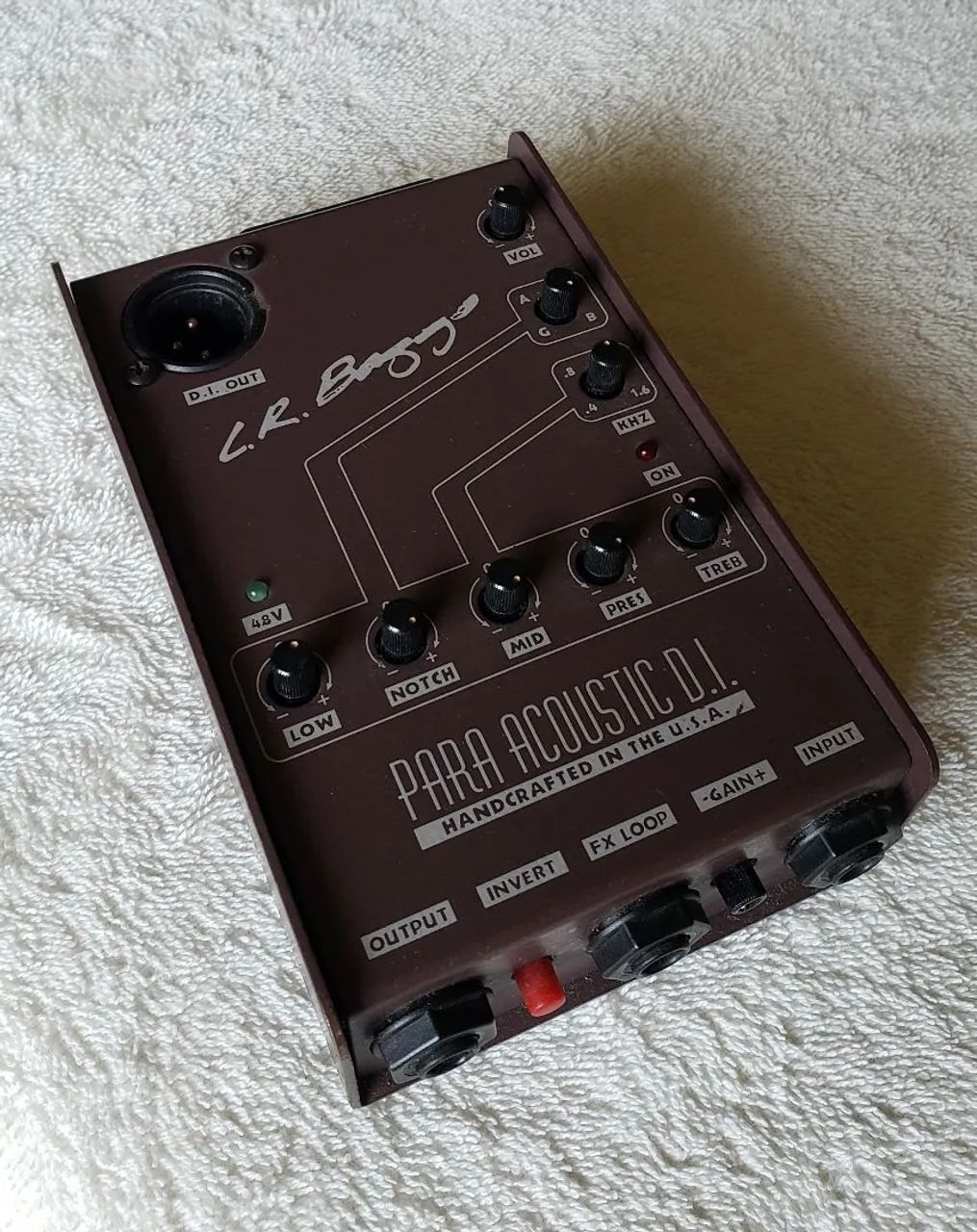 LR Baggs Para Acoustic D.I.（ほぼ未使用） Preamp LR Baggs Para Acoustic DI - Instrumentos musicais - Andaraí
