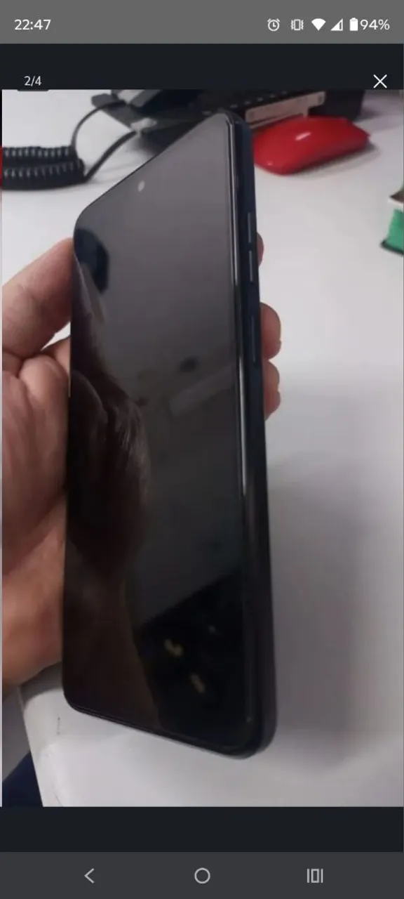 Smartphone Motorola moto G34 128gb 8gb de memória ram boost cor preto