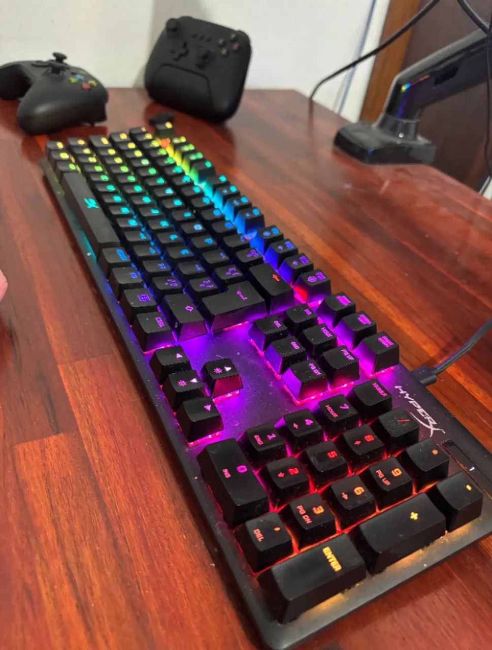 HyperX Alloy Origins Gaming Mechanical Keyboard, RGB, HyperX Red Switch, ABNT264166971378691121