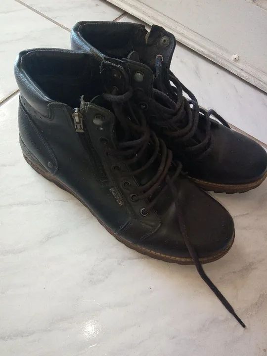 Botinas Masculino Ferracini Original n°42 Couro Legítimo 