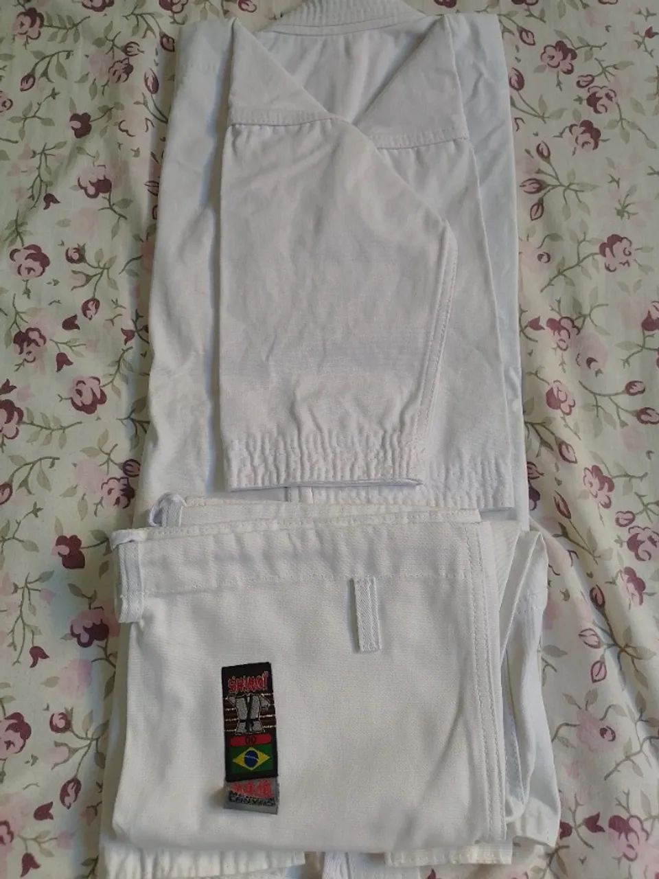 Kimono Karate Lona Média (K10) Medium Canvas Novo no Plástico Infantil (6/8 anos) só R$220 - Foto 5